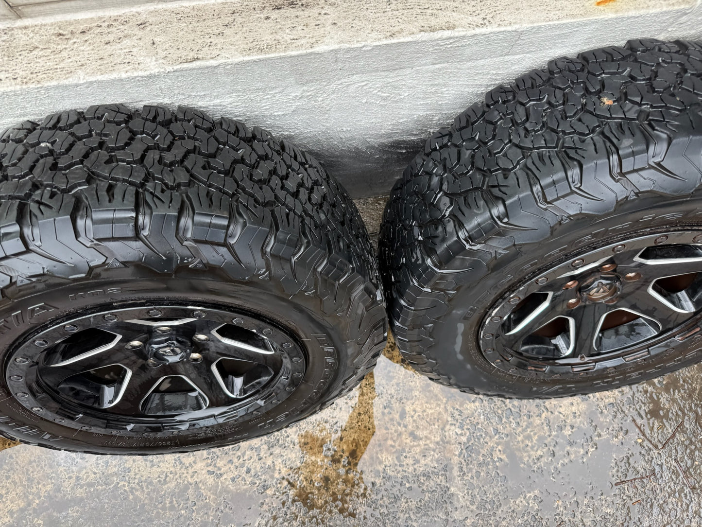 Fuel 17" Alloy Wheels on BF Goodrich A/T Tyres