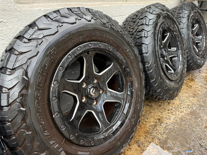 Fuel 17" Alloy Wheels on BF Goodrich A/T Tyres