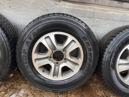 Lexus LX470 17” Alloy Wheels with Good Tyres