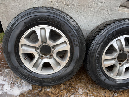 Lexus LX470 17” Alloy Wheels with Good Tyres