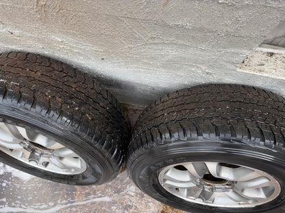 Lexus LX470 17” Alloy Wheels with Good Tyres