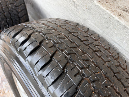 Lexus LX470 17” Alloy Wheels with Good Tyres
