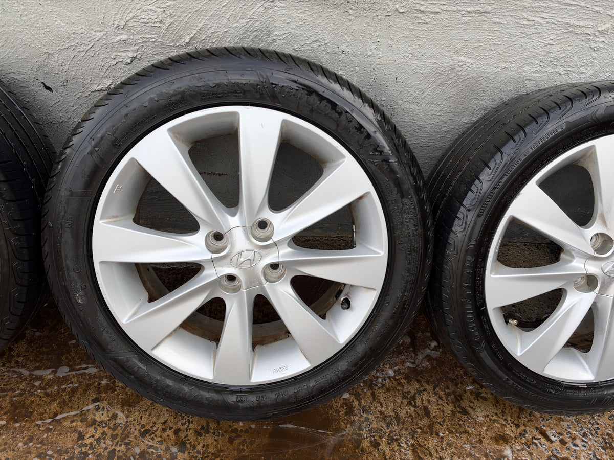 Hyundai Accent 19” Alloy Wheels with Excellent Tyres