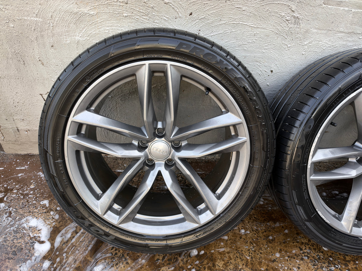 Audi A5 A6 20” Alloy Wheels with Tyres