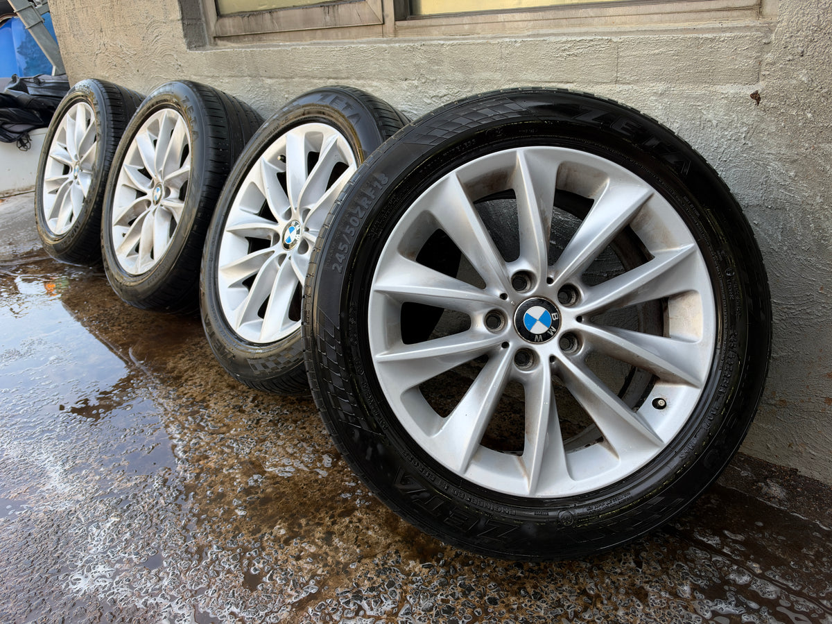 BMW X3 18” Alloy Wheels with Good Tyres