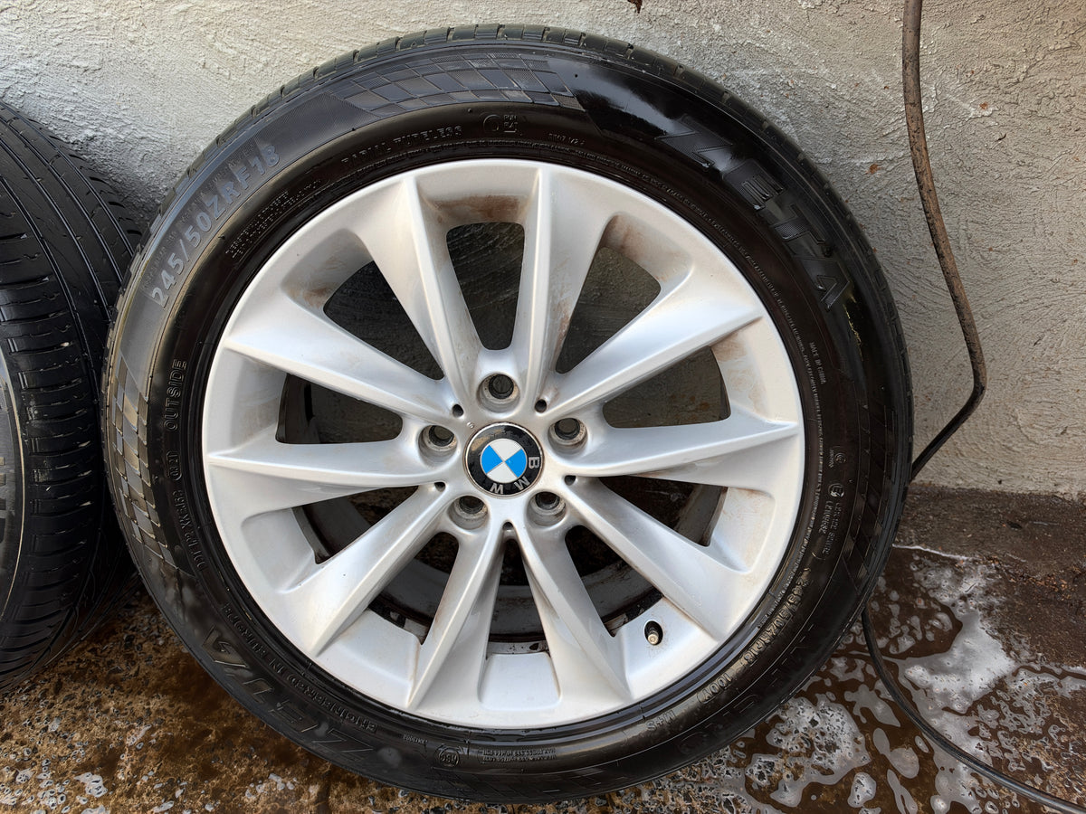 BMW X3 18” Alloy Wheels with Good Tyres