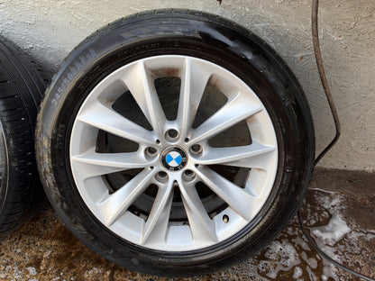 BMW X3 18” Alloy Wheels with Good Tyres