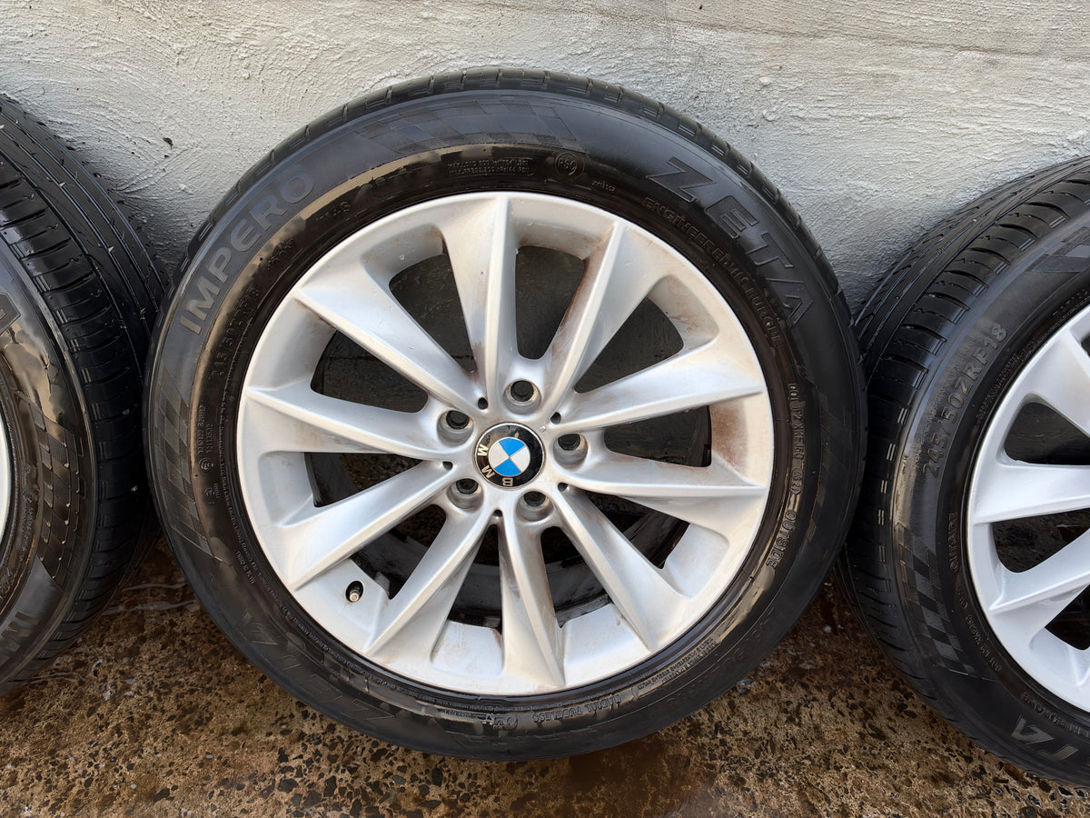 BMW X3 18” Alloy Wheels with Good Tyres