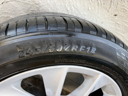 BMW X3 18” Alloy Wheels with Good Tyres