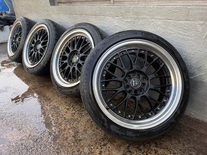 Hussla Multi Fit 18” Alloy Wheels with Excellent Tyres