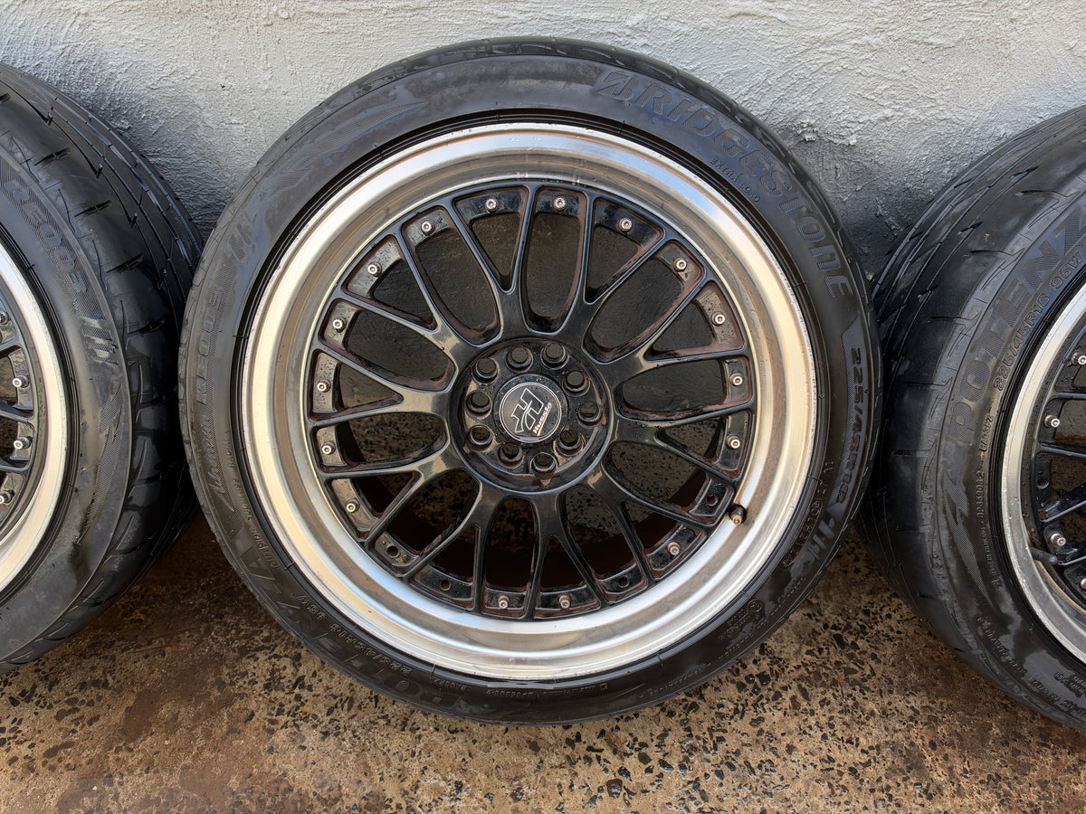 Hussla Multi Fit 18” Alloy Wheels with Excellent Tyres