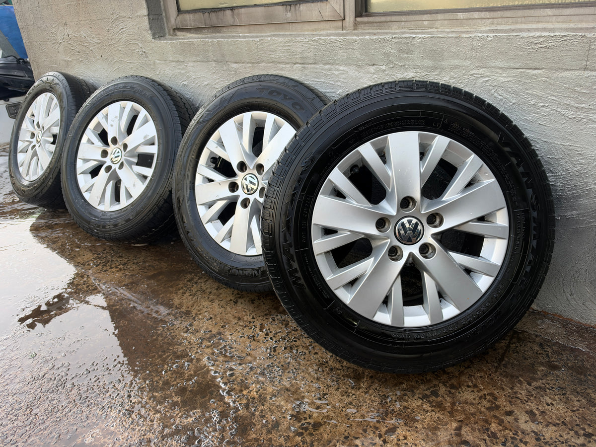 Volkswagen Transporter/Multivan 16” Alloy Wheels with Excellent Tyres