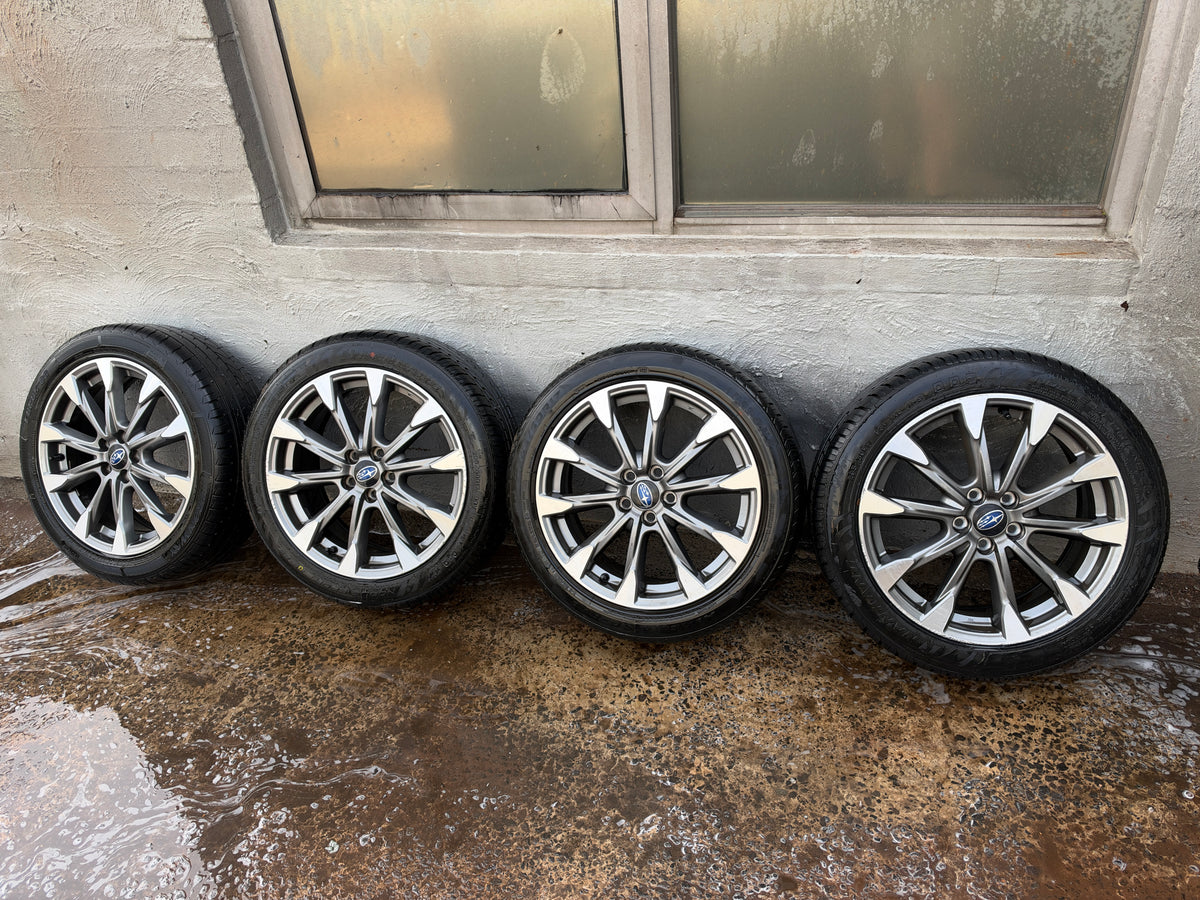 Subaru Impreza 17” Alloy Wheels with Excellent Tyres