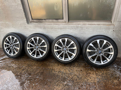 Subaru Impreza 17” Alloy Wheels with Excellent Tyres