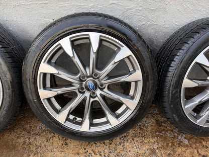 Subaru Impreza 17” Alloy Wheels with Excellent Tyres