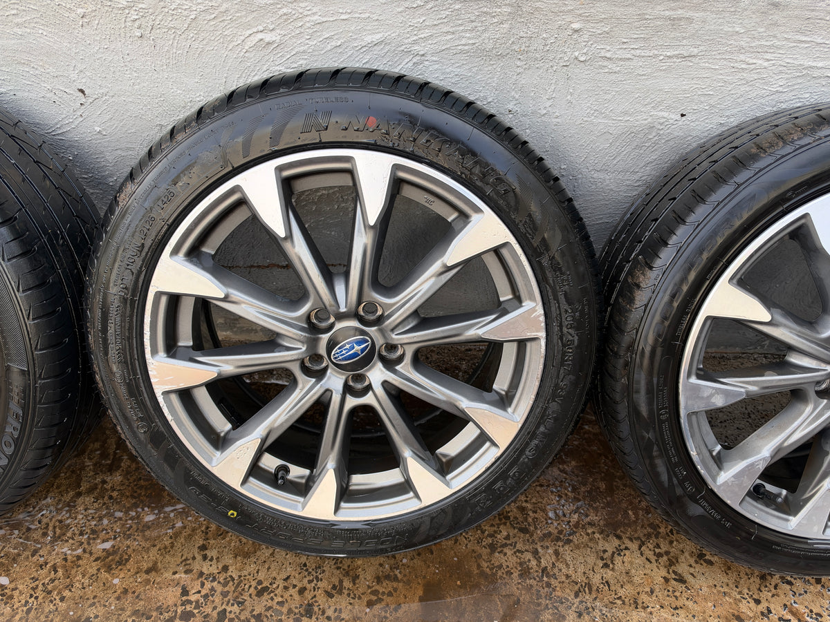 Subaru Impreza 17” Alloy Wheels with Excellent Tyres