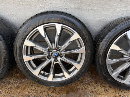 Subaru Impreza 17” Alloy Wheels with Excellent Tyres