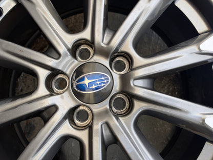 Subaru Impreza 17” Alloy Wheels with Excellent Tyres