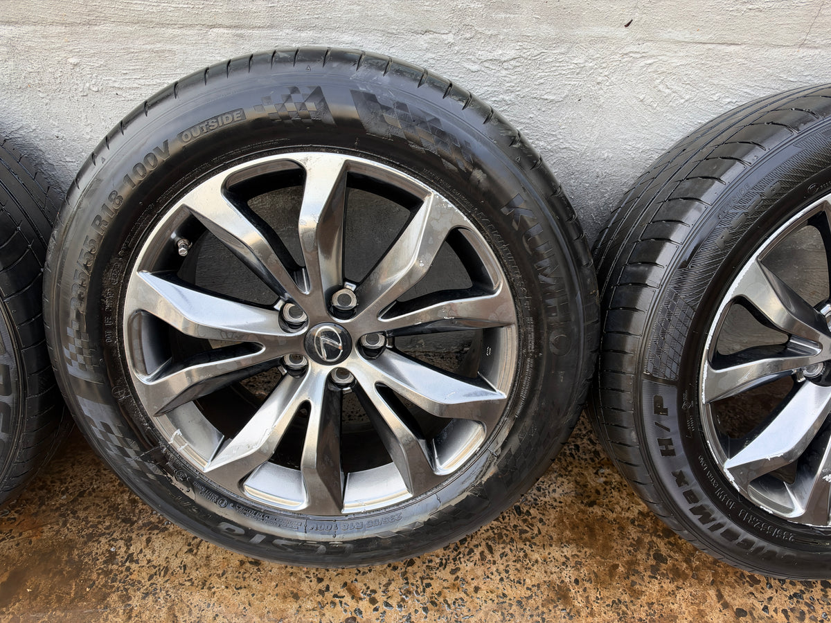 Lexus NX F Sport 18” Alloy Wheels with Excellent Tyres