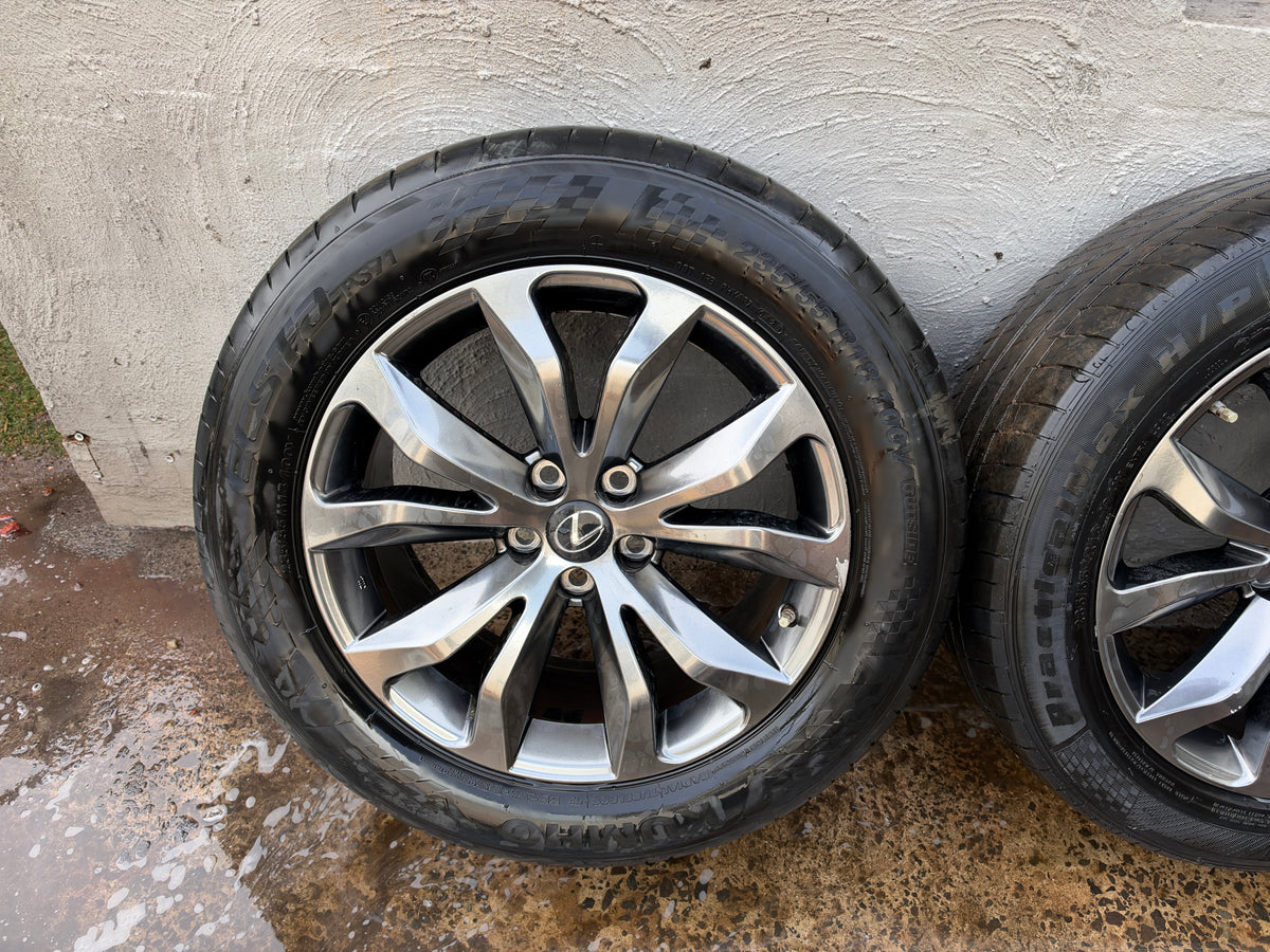 Lexus NX F Sport 18” Alloy Wheels with Excellent Tyres