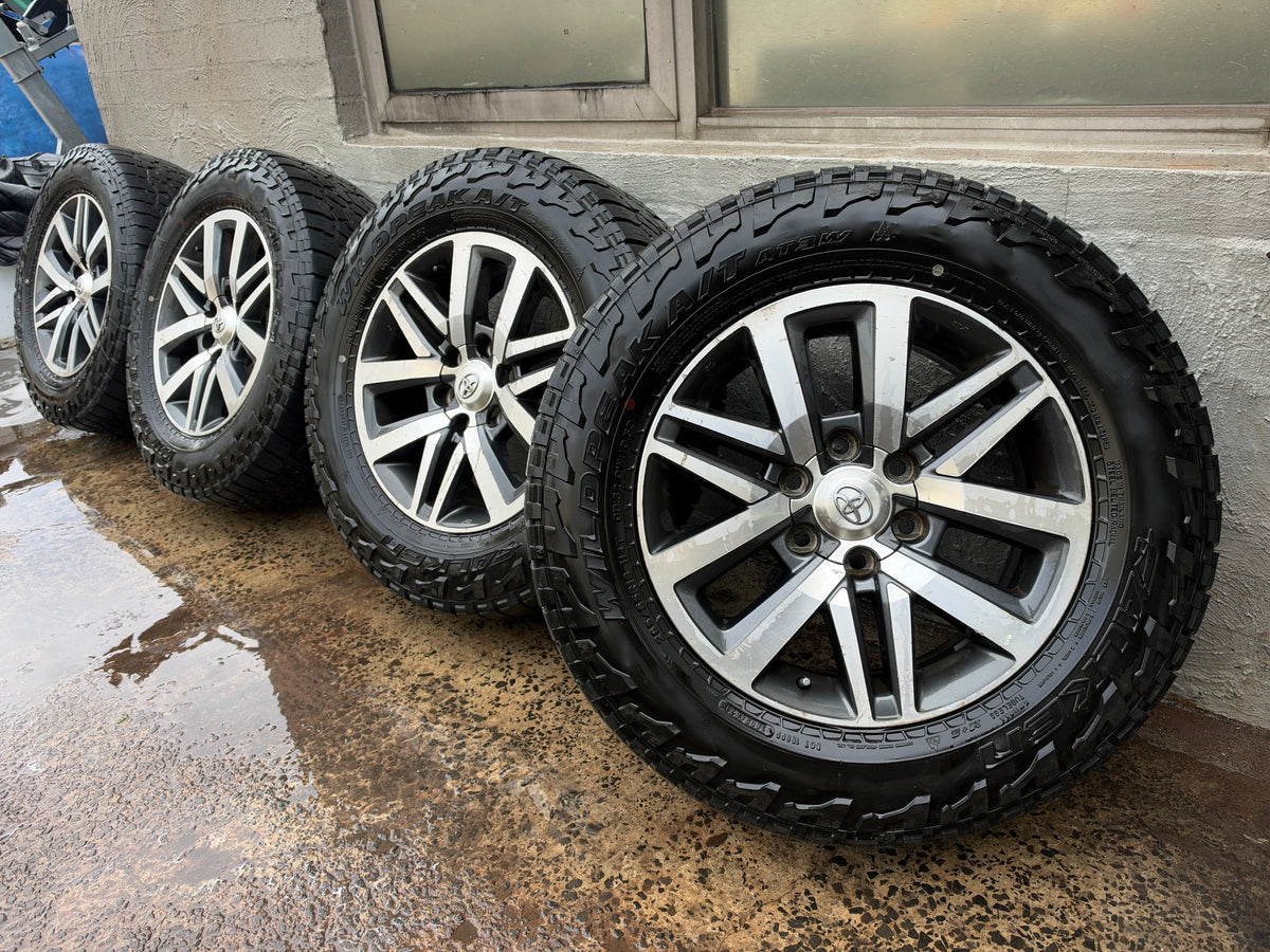 Toyota Hilux SR5 18” Alloy Wheels with Falken Wildpeak A/T Tyres
