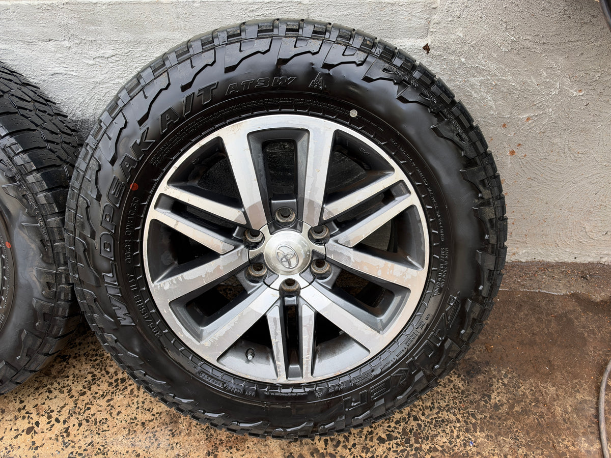 Toyota Hilux SR5 18” Alloy Wheels with Falken Wildpeak A/T Tyres