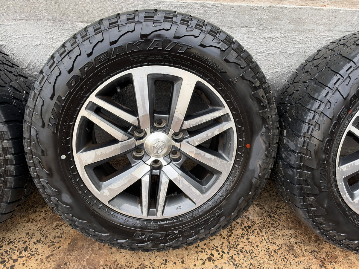Toyota Hilux SR5 18” Alloy Wheels with Falken Wildpeak A/T Tyres