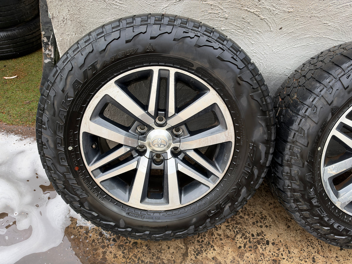 Toyota Hilux SR5 18” Alloy Wheels with Falken Wildpeak A/T Tyres