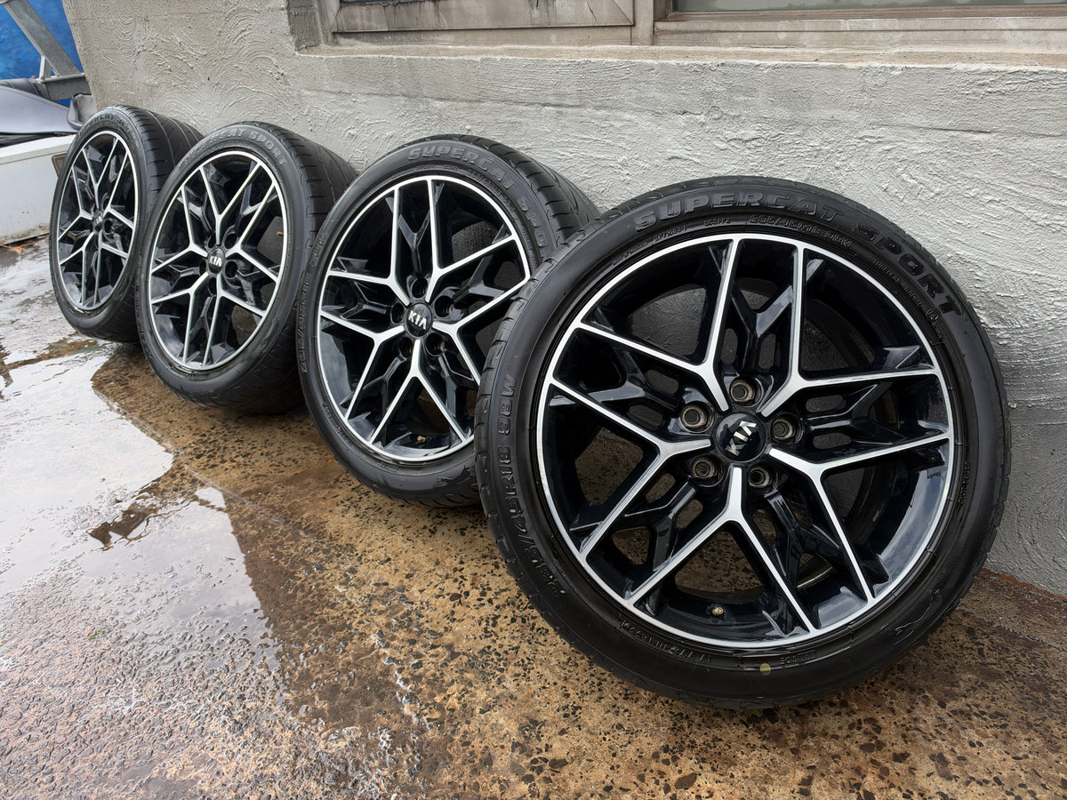 Kia Optima 18” Alloy Wheels with Tyres