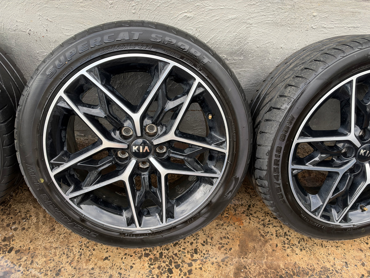 Kia Optima 18” Alloy Wheels with Tyres