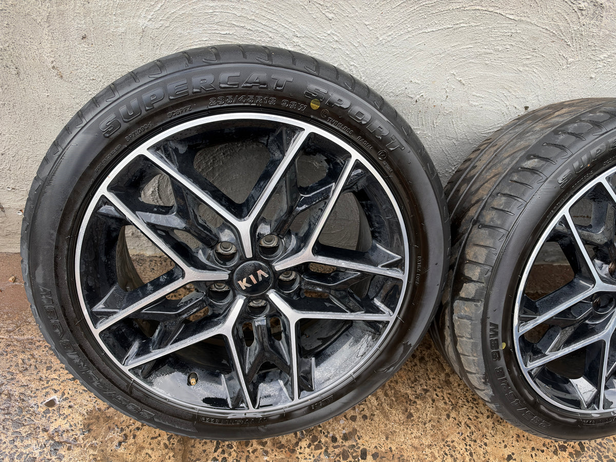 Kia Optima 18” Alloy Wheels with Tyres
