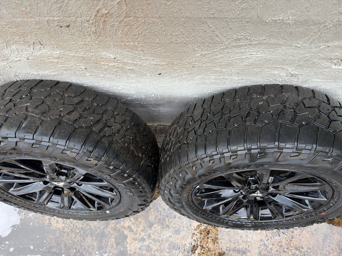 Mitsubishi Triton 17” Alloy Wheels with Good Falken Wildpeak A/T Tyres