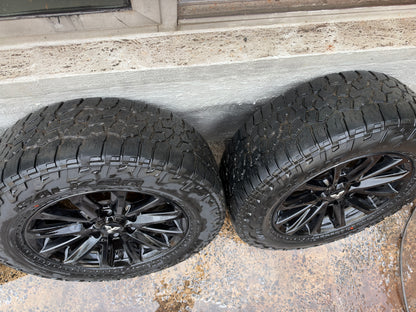 Mitsubishi Triton 17” Alloy Wheels with Good Falken Wildpeak A/T Tyres