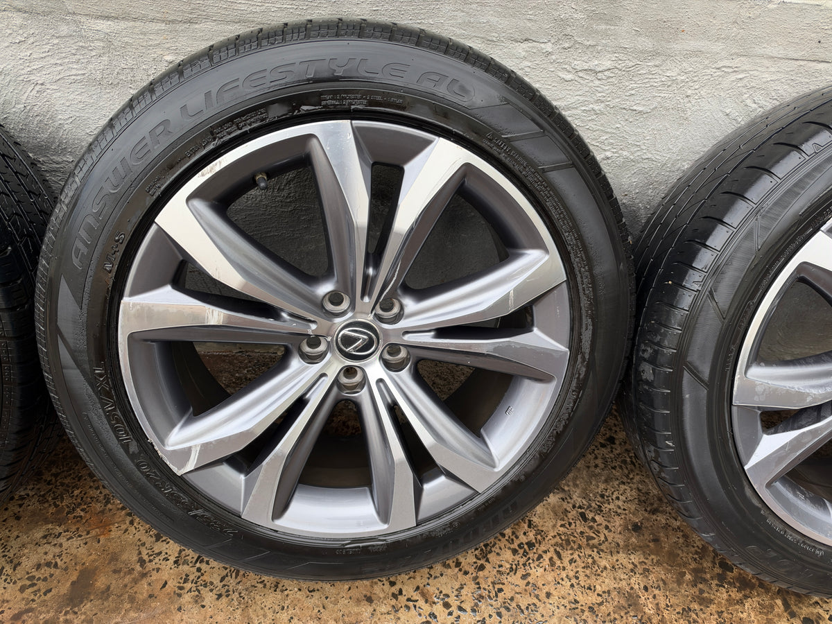 Lexus RX RX350 RX450H 20” Alloy Wheels with Good Tyres