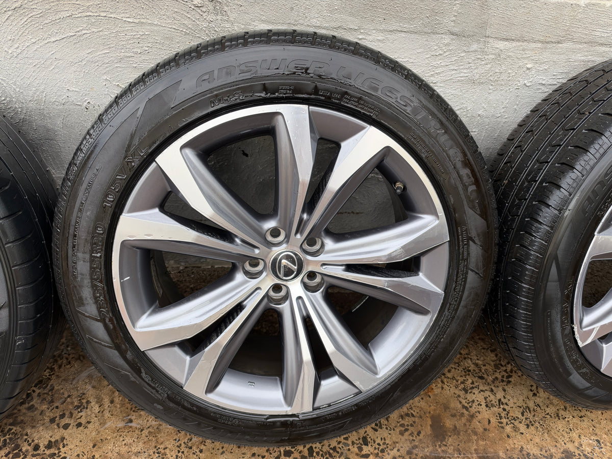 Lexus RX RX350 RX450H 20” Alloy Wheels with Good Tyres