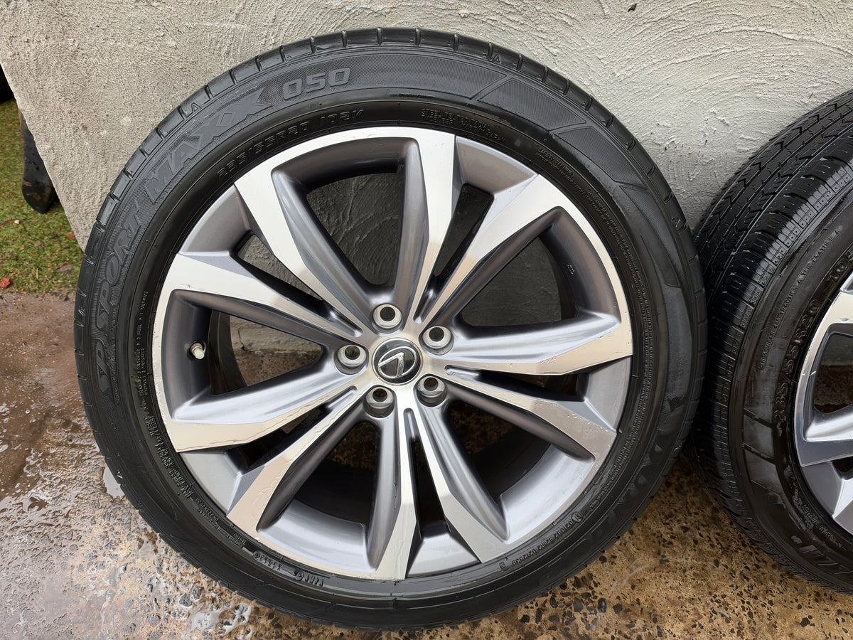 Lexus RX RX350 RX450H 20” Alloy Wheels with Good Tyres