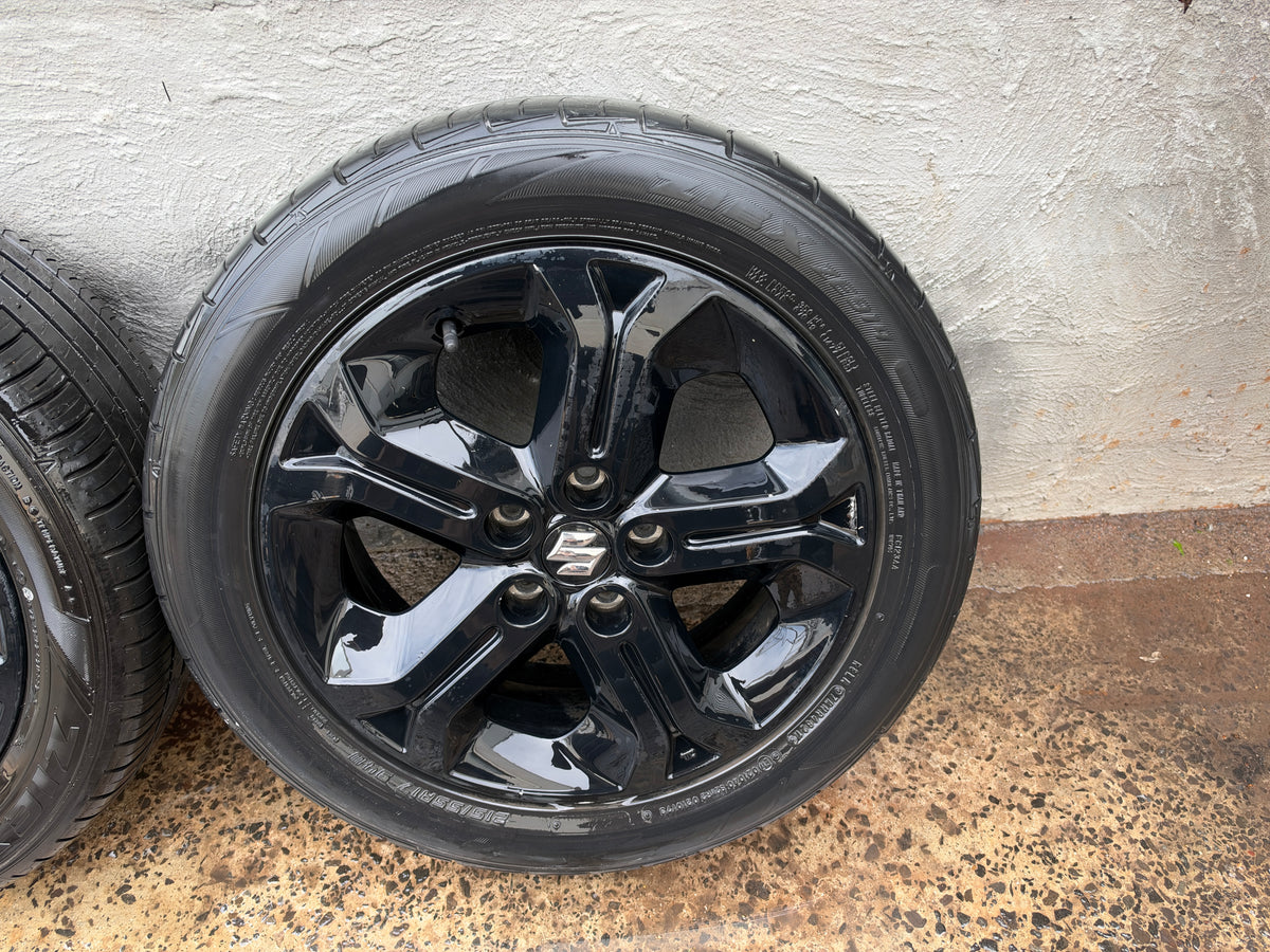 Suzuki Vitara 17” Alloy Wheels with Good Tyres