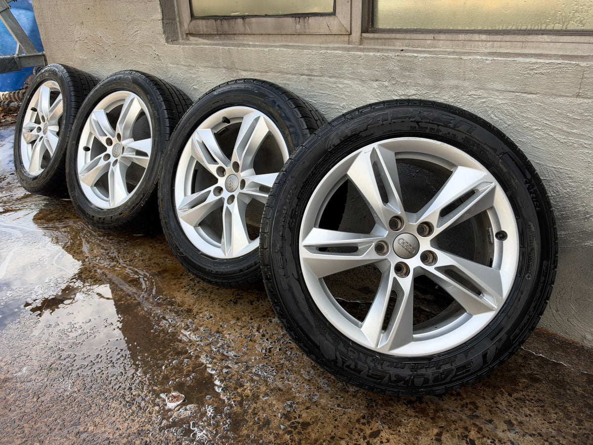Audi Q3 18” Alloy Wheels with Excellent Tyres
