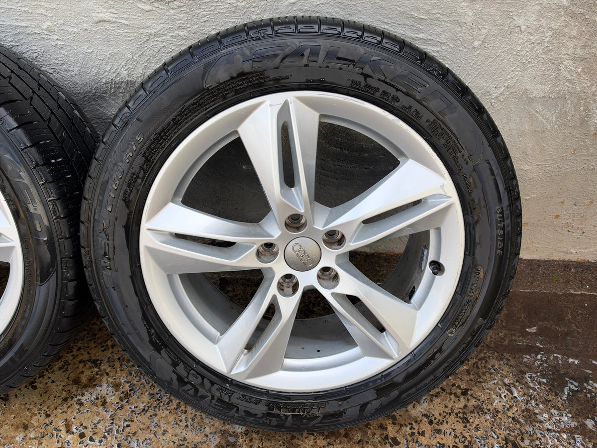 Audi Q3 18” Alloy Wheels with Excellent Tyres