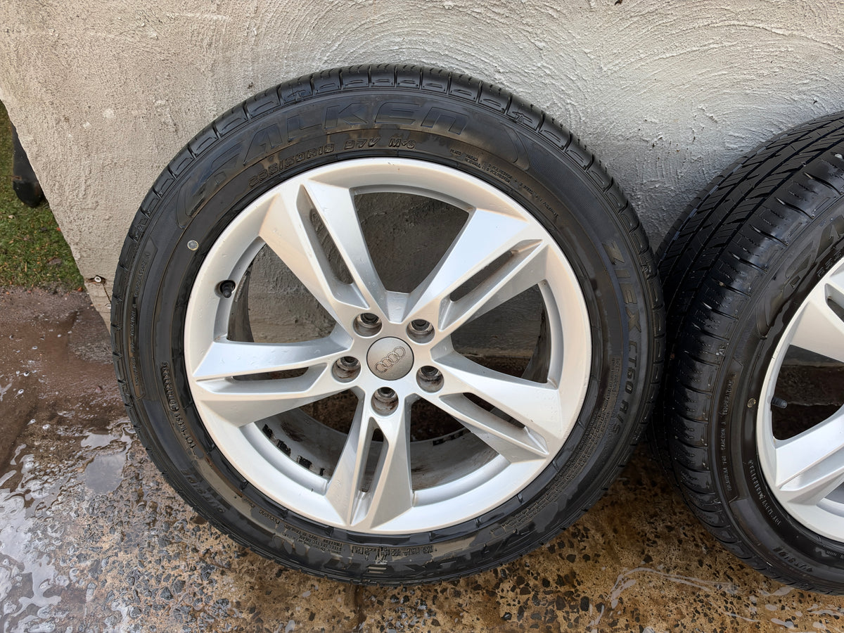 Audi Q3 18” Alloy Wheels with Excellent Tyres
