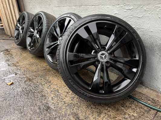 Mercedes A Class 18” Alloy Wheels with Good Tyres