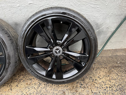Mercedes A Class 18” Alloy Wheels with Good Tyres