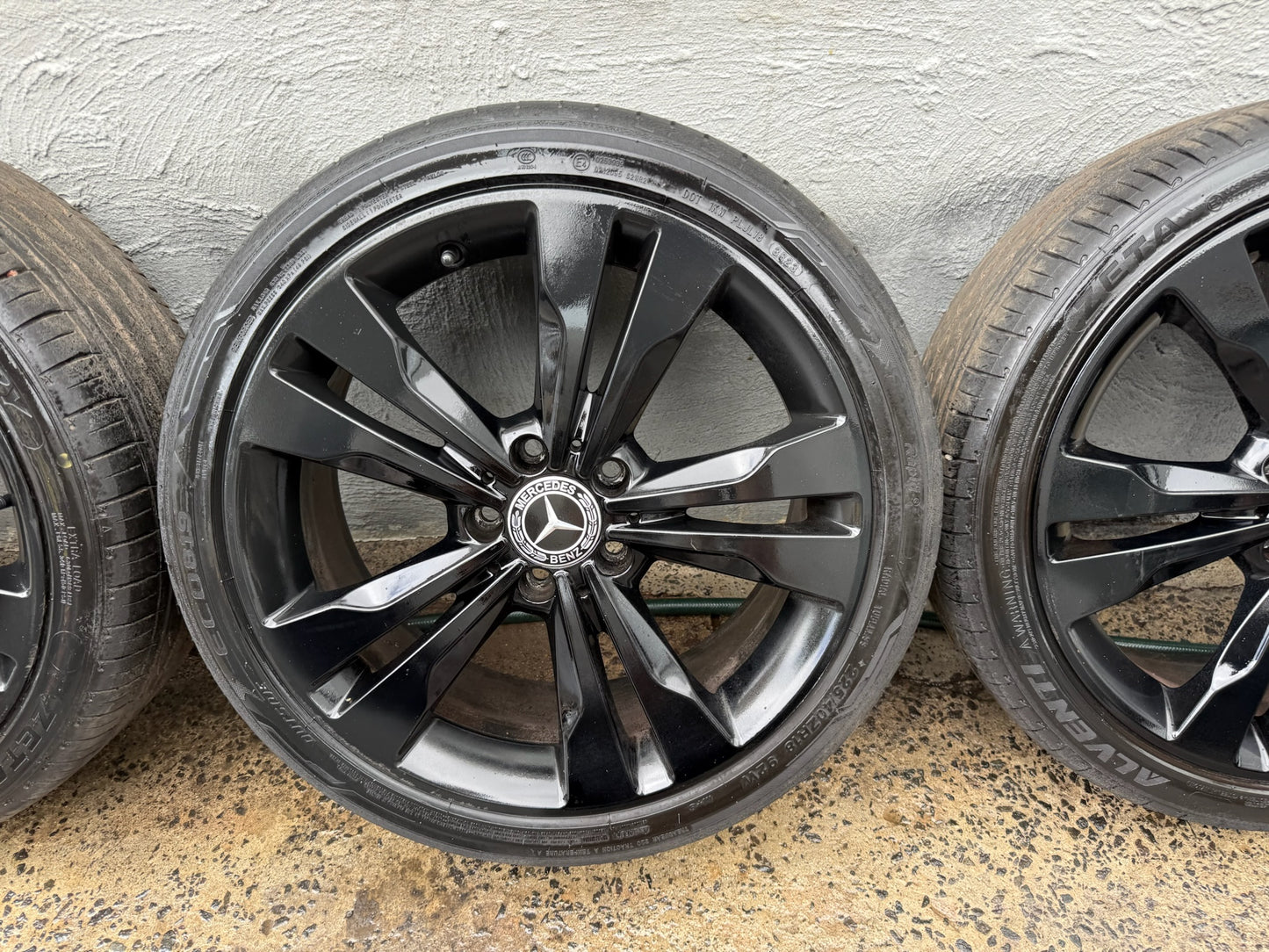 Mercedes A Class 18” Alloy Wheels with Good Tyres
