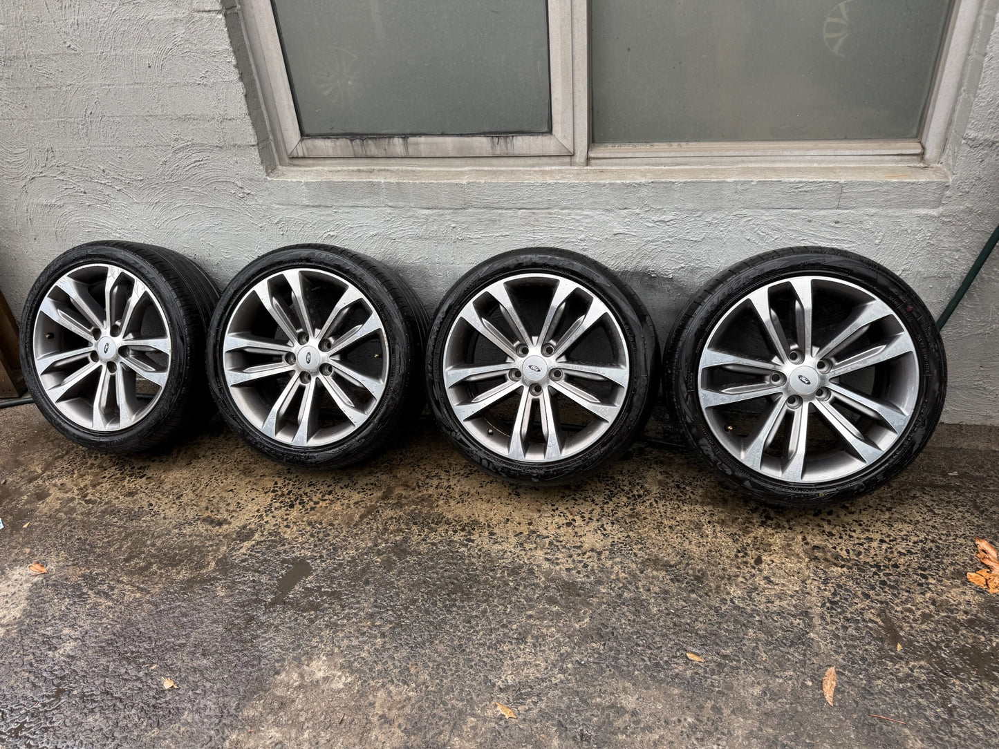 Ford Falcon FGX XR6 18” Alloy Wheels with Good Tyres