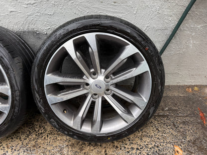 Ford Falcon FGX XR6 18” Alloy Wheels with Good Tyres
