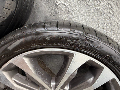 Ford Falcon FGX XR6 18” Alloy Wheels with Good Tyres