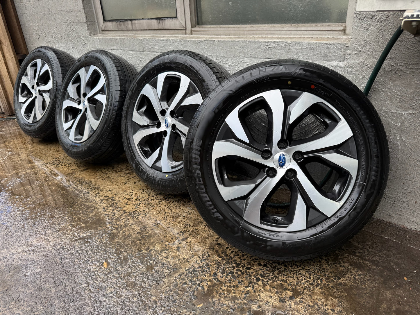 Subaru Outback 18” Alloy Wheels with Good Tyres