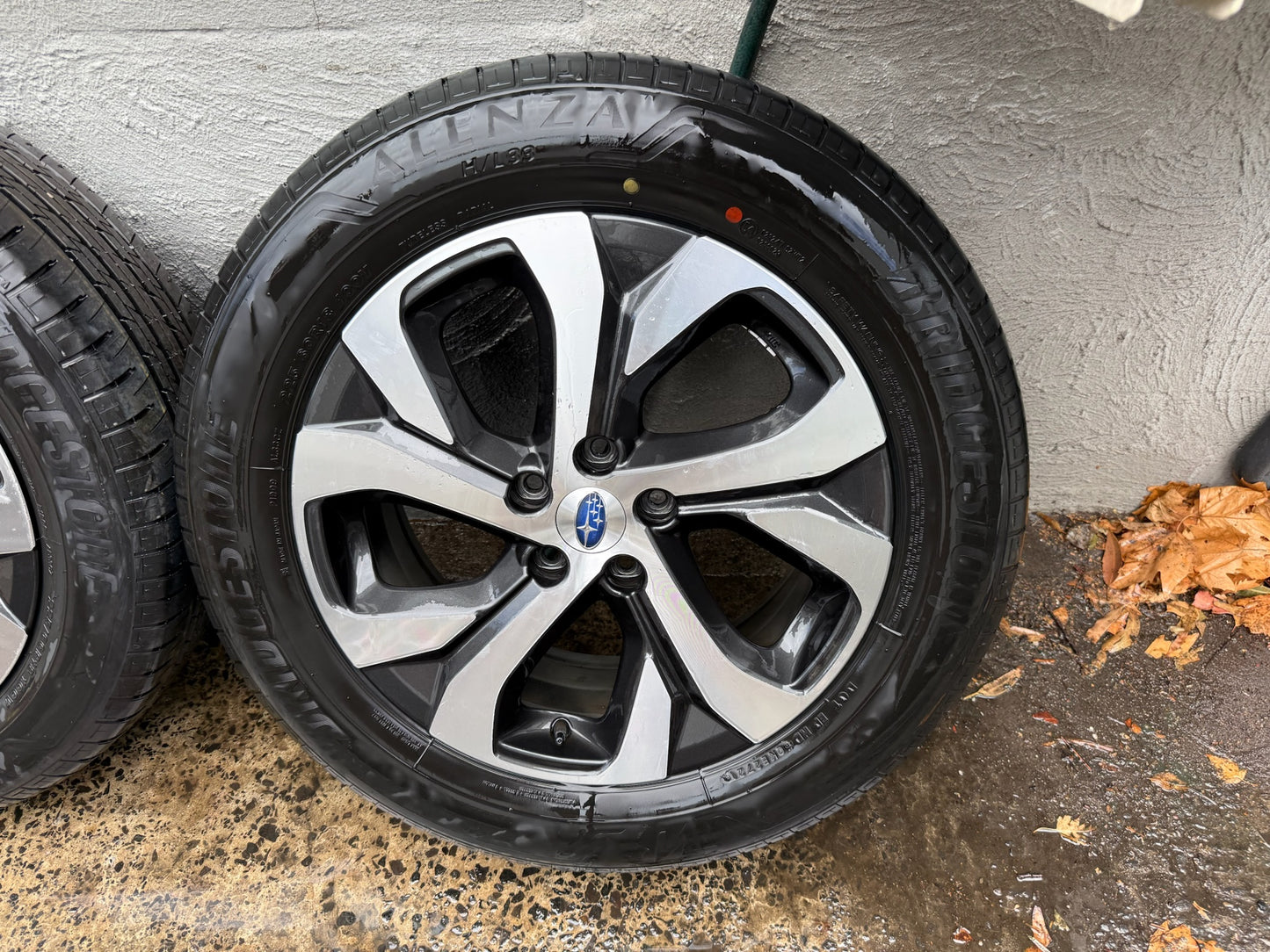 Subaru Outback 18” Alloy Wheels with Good Tyres