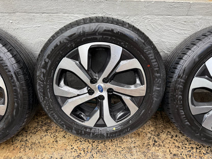 Subaru Outback 18” Alloy Wheels with Good Tyres