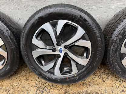Subaru Outback 18” Alloy Wheels with Good Tyres